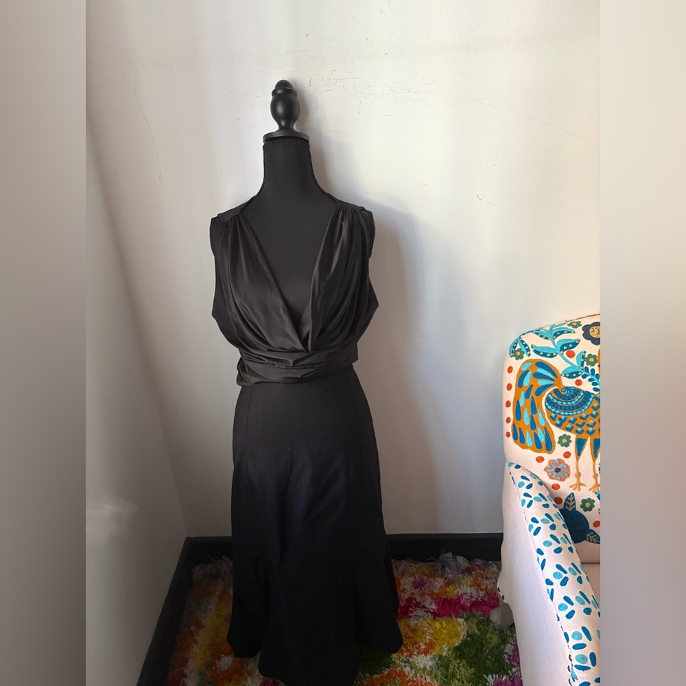 Anthropologie The Cecily Fit & Flare Midi Skirt by Maeve